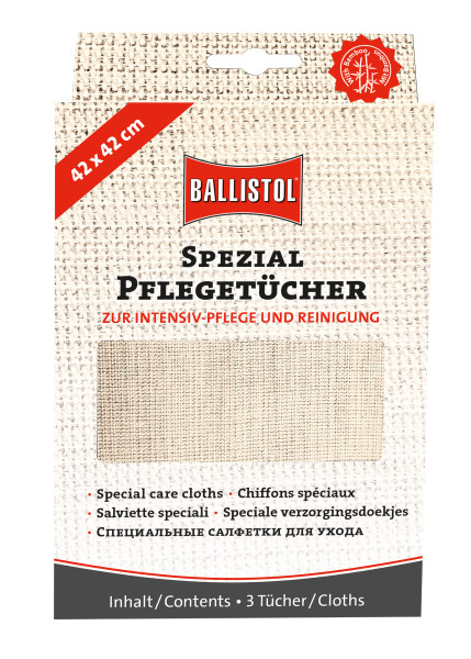 Ballistol Spezial Pflegetücher - 3er - Pack