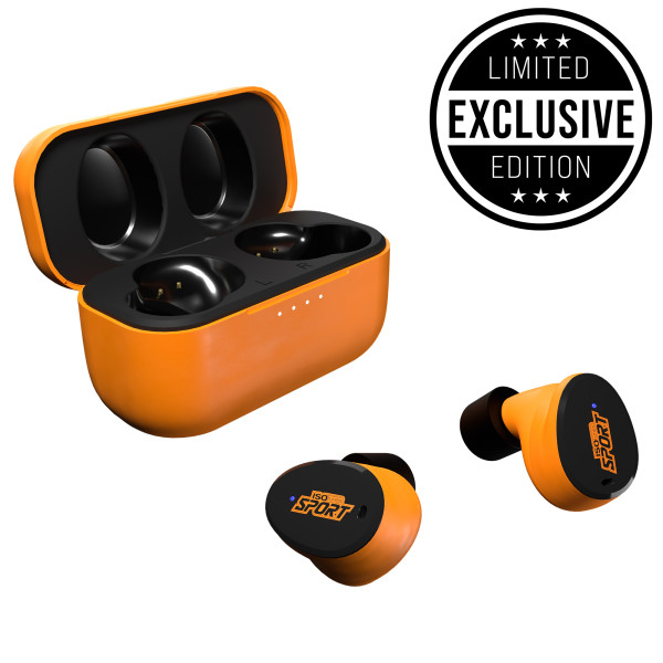 ISOtunes Caliber Sonderedition in Orange Gehörschutz mit Bluetooth