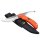 Outdoor Edge Messer Swing Blade - orange