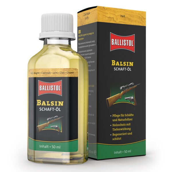 Balsin Schaftöl hellbraun 50 ml