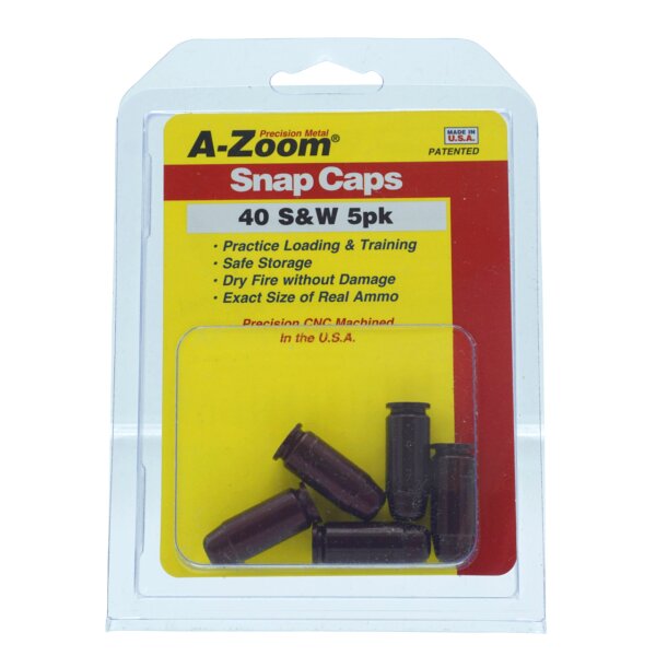 A-Zoom Pufferpatrone Kal. .40 S&W (5er Packung)