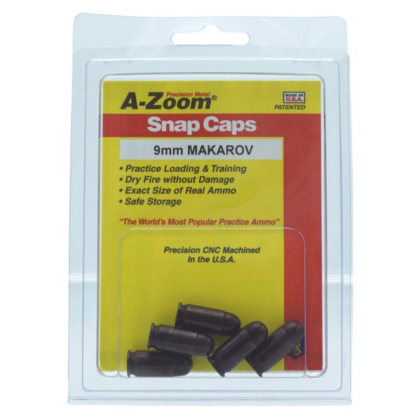 A-Zoom Pufferpatrone Kal. 9 mm Makarov (5er-Packung)