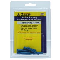 A-Zoom Übungspatrone Kal. .22 Winchester Magnum (6er Packung)