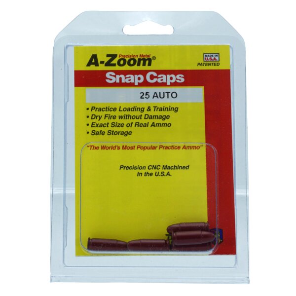 A-Zoom Pufferpatrone Kal. .25 Auto (5er Packung)