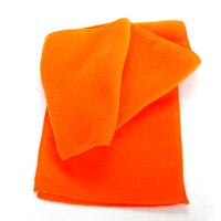 Fleece-Schal aus Polyester in signalrot