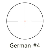 AKAH Zielfernrohr 3-12x56 LA - Absehen 4 LA