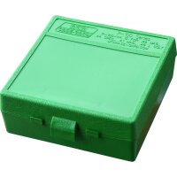 MTM Patronenbox mit Klappdeckel P-100-44-10 grün