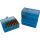 MTM Patronenbox mit Klappdeckel RL-50-24 blau-transparent