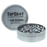 TOPSHOT Competition Diabolos glatt Kaliber 4,5 mm - 500...