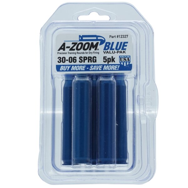 A-Zoom Pufferpatrone BLUE für Büchsen .30-06