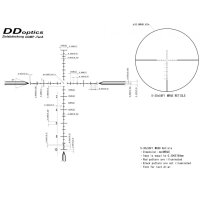 DDoptics Zielfernrohr V6 DDMP 5-30x56 mit Leuchtabsehen tacA