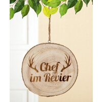 Baumscheibe "Chef im Revier"