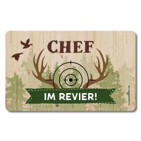 Brettchen "Chef im Revier"