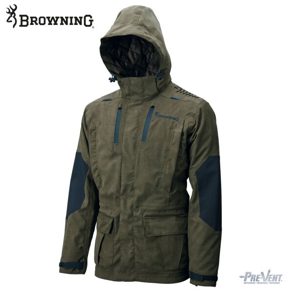 BROWNING Parka Herren PRO Jagdgrün RF XPO - M