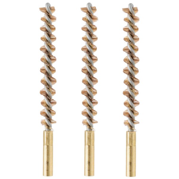 WPW Bronzebürste Kaliber 6,5 mm mit 1/8"-Innengewinde (3 Stück)