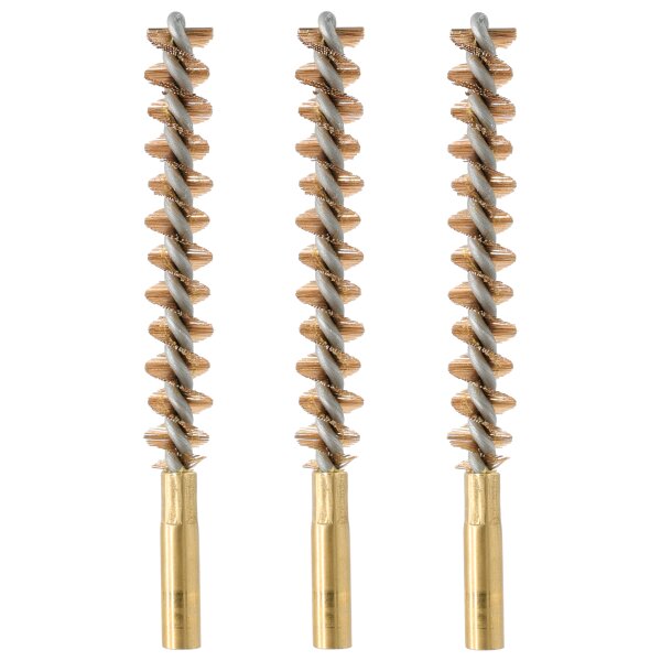 WPW Bronzebürste Kaliber 7 mm mit 1/8"-Innengewinde (3 Stück)