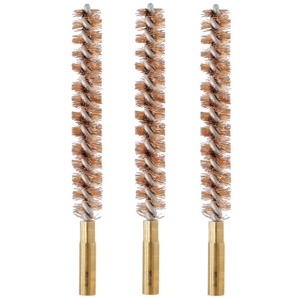 WPW Bronzebürste Kaliber .30 / 7,62 mm mit 1/8"-Innengewinde (3 Stück)