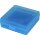 MTM Patronenbox mit Klappdeckel P-100-22-24 blau-transparent