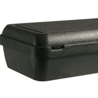 Kunststoffbox 29 x 7 x 3,5 cm - schwarz