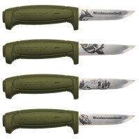 Morakniv Basic 511 Militär Grün mit Gravur