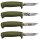 Morakniv Basic 511 Militär Grün mit Gravur