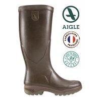 AIGLE Gummistiefel Parcours 2 Jersey in braun