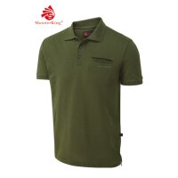 SHOOTERKING Game Polo Shirt in grün aus Baumwolle